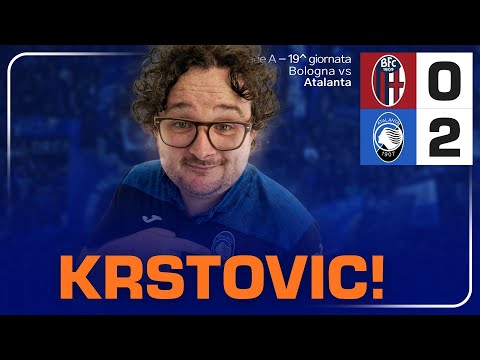 Video SENZA SCAMACCA CI PENSA KRSTOVIC! BOLOGNA - ATALANTA 0 - 2