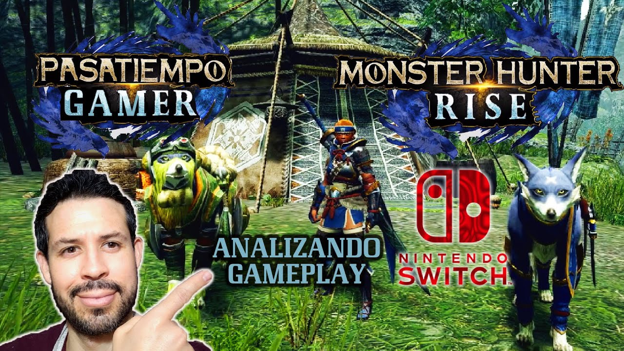 Analizando Gameplay Monster Hunter Rise Nintendo Switch 2020 Datos Curiosos YouTube