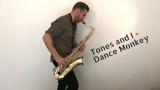 Tones and I - Dance Monkey [sax cover] by Jordanas Narkus