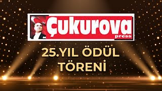 Çukurova Press Gazetesi̇ 25 Yil Ödül Töreni̇