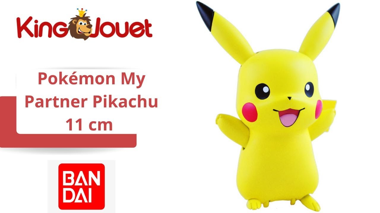 Figurine Deluxe Pokémon Pikachu Bandai : King Jouet, Figurines Bandai -  Jeux d'imitation & Mondes imaginaires