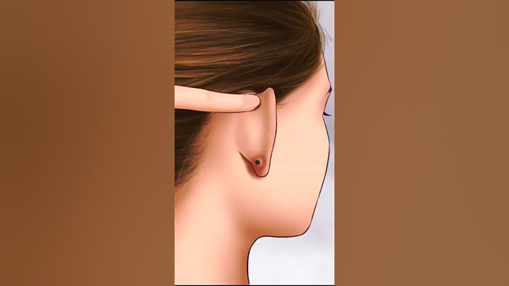 Earring hole clean animation process #asmr