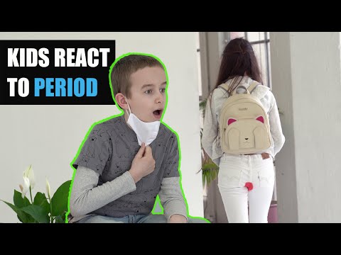 Kids React to Period 🩸 (Social Experiment)