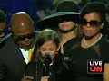 Paris Jackson cries on Michael Jackson Funeral / Memorial 05 july 2009