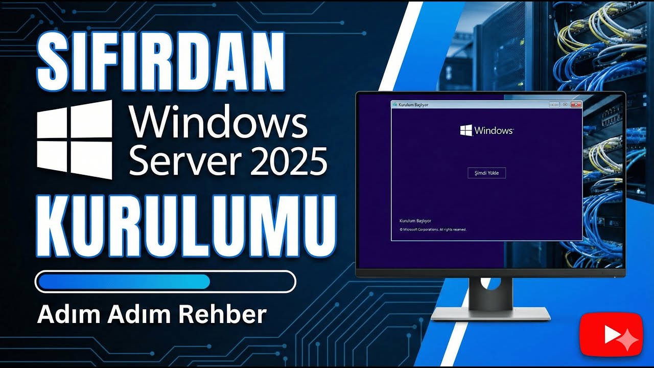 VMware Workstation Üzerine Windows Server 2025 Kuruyoruz!