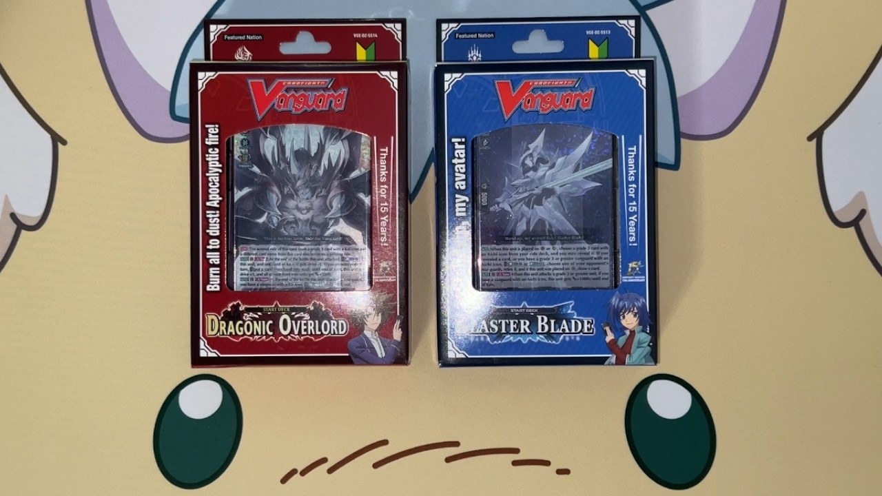Opening the Best Vanguard Start Decks! Blaster Blade & Dragonic