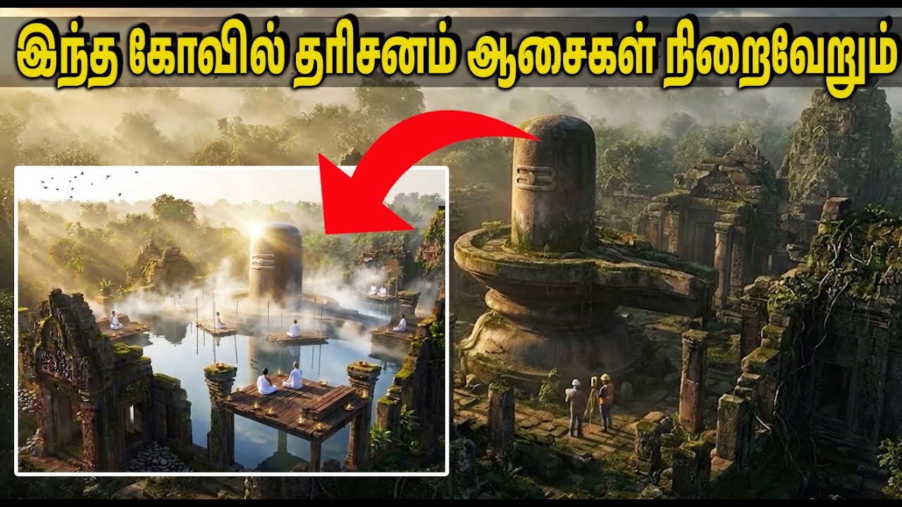 இந்த புனித கோவிலுக்கு வருகை தருபவர்களுக்கு நல்ல பலன்கள் கிடைக்கும் | Shiva Temple Construction Video