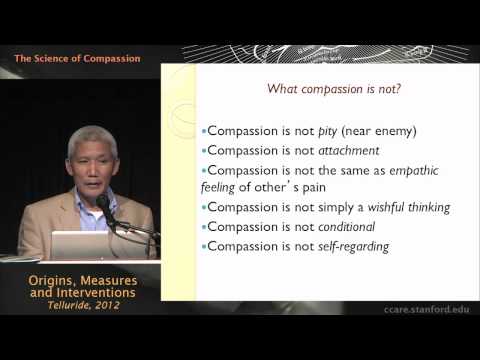 The Science of Compassion: Origins, Measures, and Interventions - Thupten Jinpa, PhD