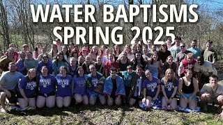 Water Baptisms Spring 2025 | UWSP Chi Alpha