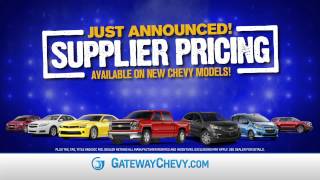It's Buyback Madness at Gateway Chevrolet PLUS Supplier Pricing!