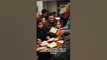 The First Sliced Bread Sold in 1928 | A Revolutionary Invention #americamemes  #americanhistory