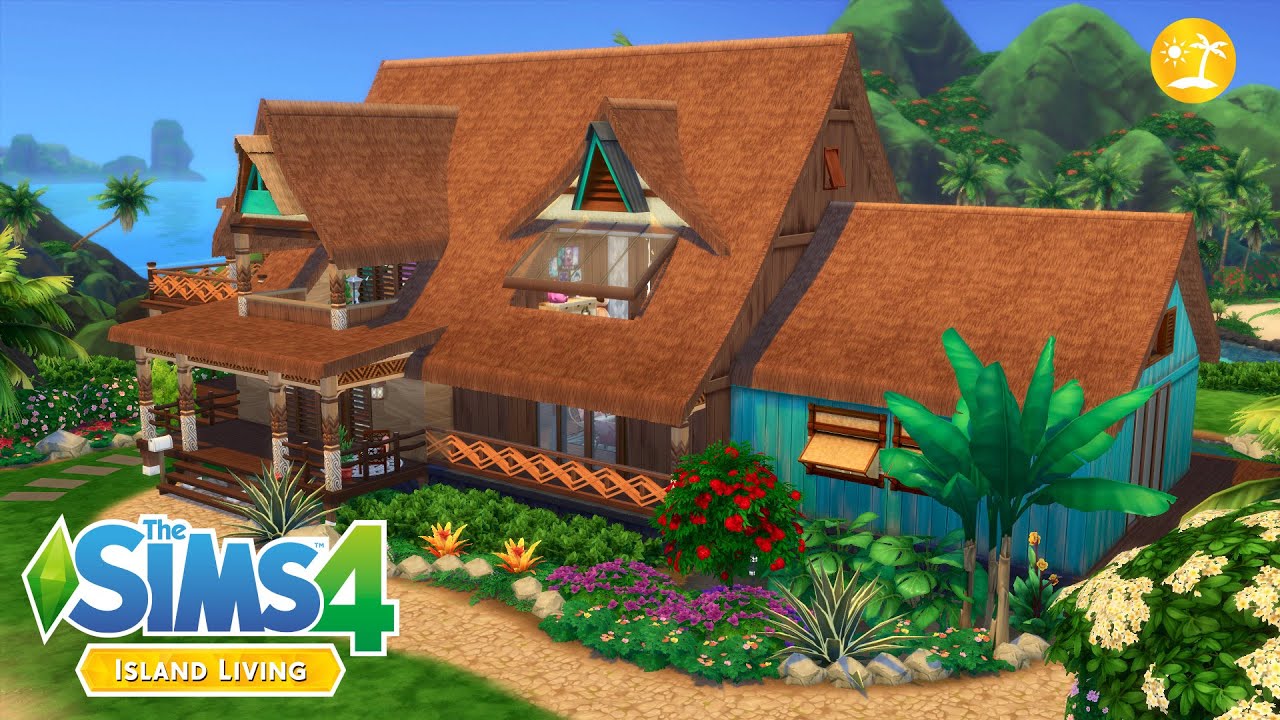 sims 4 island living houses download