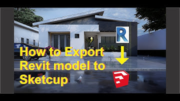 How to Export from Revit to SketchUp - Modern Bungalow Design