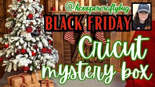 Cricut black Friday Mystery Box #blackfriday #cricutmysterybox #cricut #unboxing #christmas