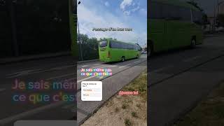 Passage d’un bus vert. #bus #viral #shorts #passion #valence #transports
