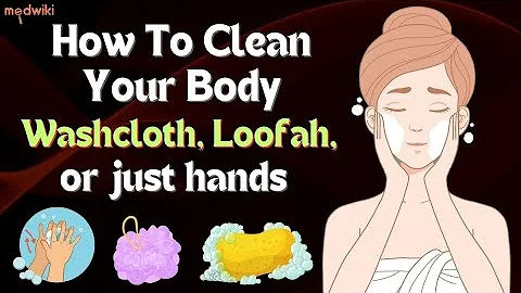 How To Clean Your Body Washcloth, Loofah, or just hands!