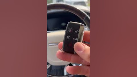 How to Start Your 2016 Range Rover with a Dead Key Fob #RangeRoverkeyfob  #NokeydetectedRangeRover