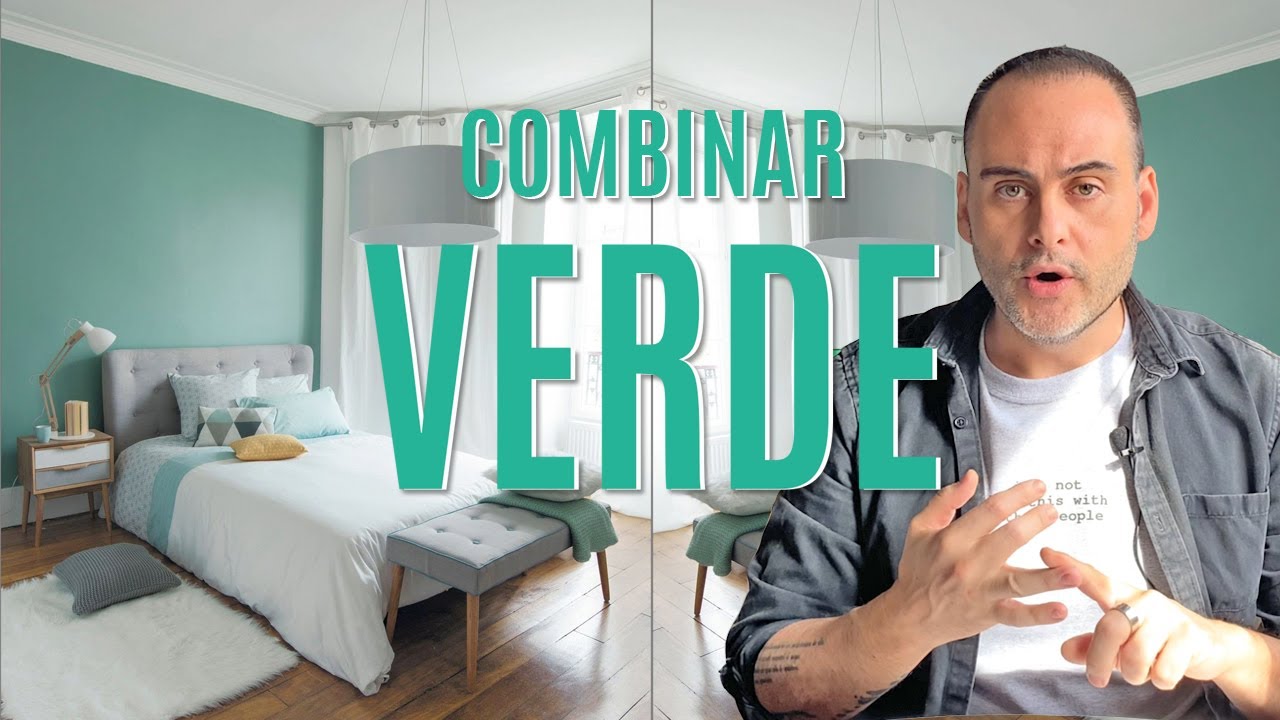 ? Los 10 COLORES que MEJOR COMBINAN con VERDE - Decoración en VERDE -  YouTube