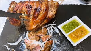 jarret De Porc Entier pic  La Moutarde brais Au Four danycuisineporcviande