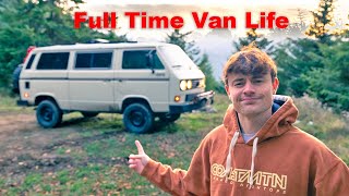 Day In The Life Of A 23 Year Old Who Lives In A Van by Riley 2,532 views 7 months ago 12 minutes, 30 seconds