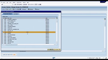 Tutorial 9 : How to  Add extra fields in Infotype 0001 in SAP