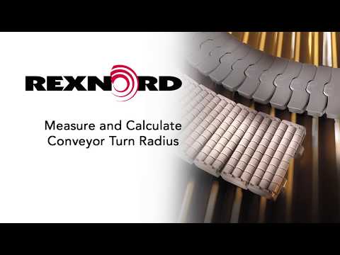 How to Measure and Calculate Conveyor Curve Radius
