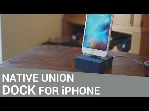 Native Union's New Dock Matches Your iPhone