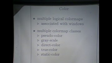 Project Athena - X Window System Users and Developers Conference, Day 2 [4/6] 1/15/1987