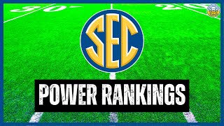 SEC Football Power Rankings: Week 8 Edition