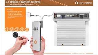 5.1 delete a remote control (RECMAD01)