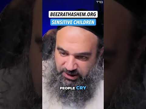 Rabbi Yaron'un hassas çocuklar için eğitimi ipuçları.