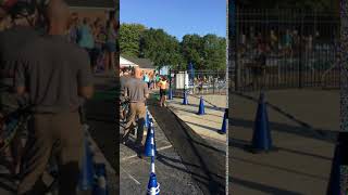 2019 Youth Triathlon transition out of swim