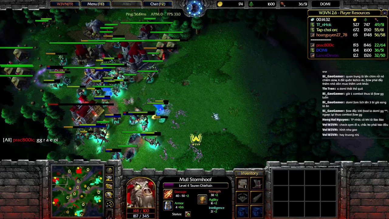 Warcraft 3 - DOMI vs Simp Lord