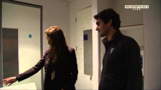 2010 ATP World Tour Finals Feature - Roger Federer's Dressing Room