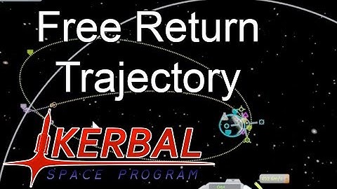 KSP: Kerbal Space Program  - Free Return Trajectory Tutorial