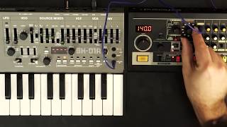 Roland Boutique Tip: 808 101 -- TR-08 trigger output sequencing SH-01A