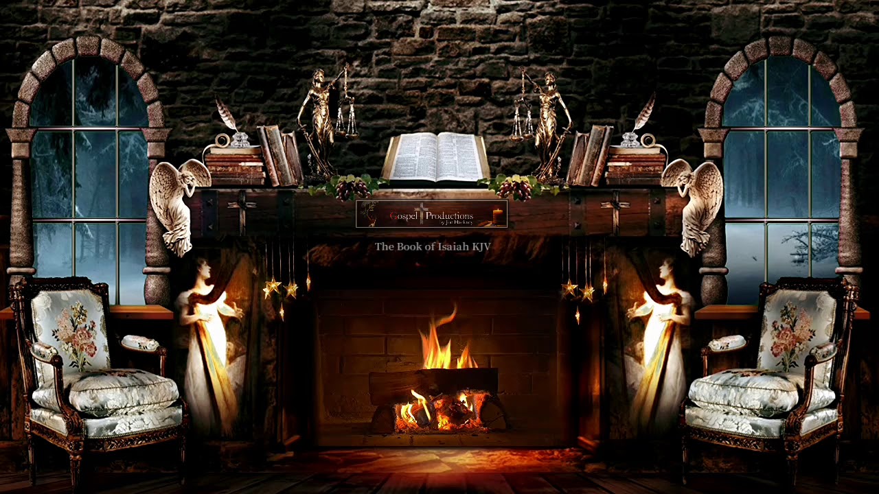 The Book of Isaiah KJV Nar. by Max McLean w/ambient BG music. (Black ...