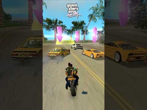 Sunshine Autos Race in GTA Vice City 🏁❤️ #GTAViceCity #Gaming #GTA