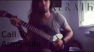 Xerath - Call To Arms (guitar solo cover)