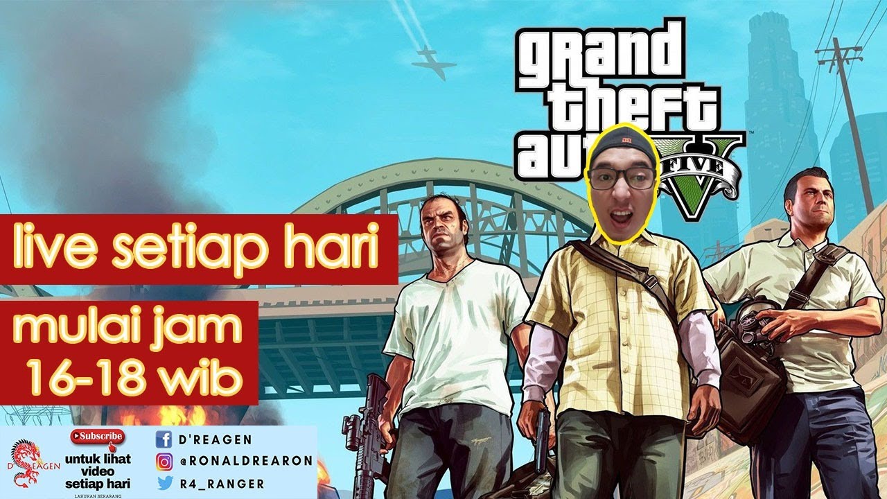 🔴 Live GTA 5 Indonesia - Gangster Jadi Jadian #01