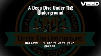 Hazlett - i don't want your garden - A Deep Dive Under The Underground - Ai Music Review Hazlett - i don't want your garden - A Deep Dive Under The Underground - Ai Music Review