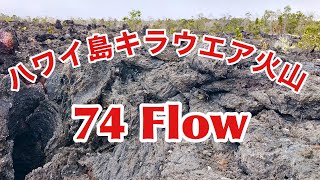 【Lua Manu 74 flow】Volcano Bigisland hawaii ハ