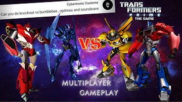 Knockout Vs Bumblebee, Optimus, Soundwave | Transformers Prime The Game (Brawl Tournament Pt.390)
