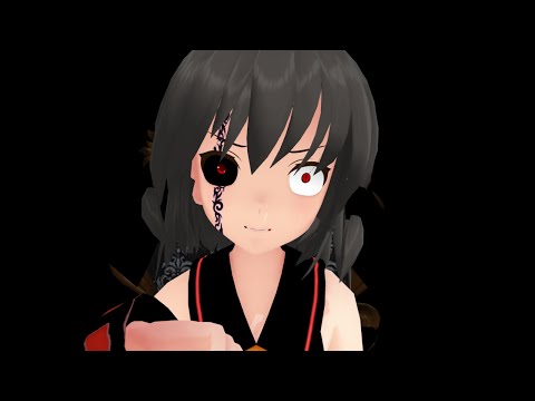 『東方MMD』禍霊夢でmonster 『short ver』『カメラ配布』