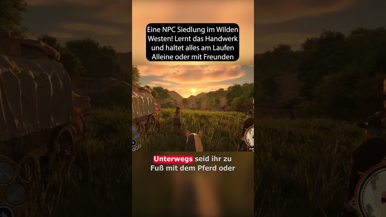 Besiedelt den Wilden Westen mit Freunden! 