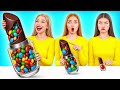 大・中・小フードチャレンジ | クールな食べ物のトリック Candy DO
