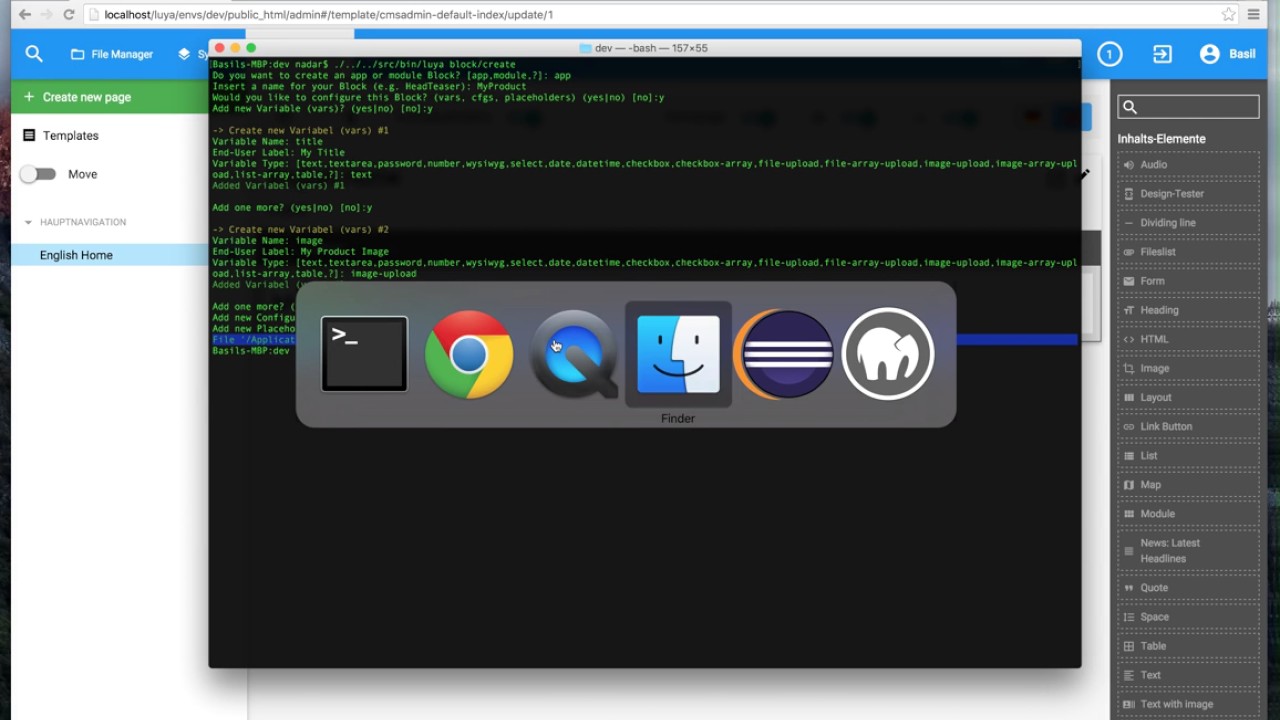 #4 Create a custom Block with LUYA CMS
