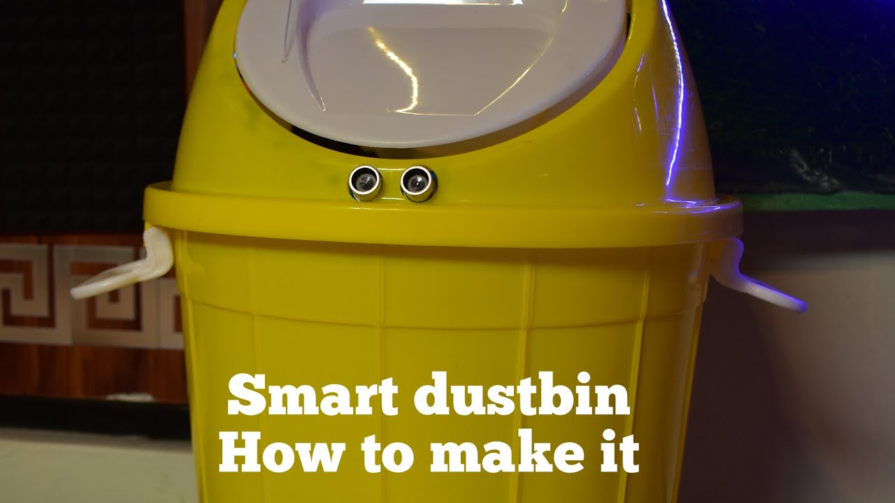 Smart Dustbin |how to make| - YouTube