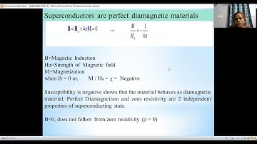 Lec 3 Meissner effect| Dr.Monika Khetarpal