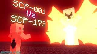SCP-001 vs SCP-173 | Minecraft Animation